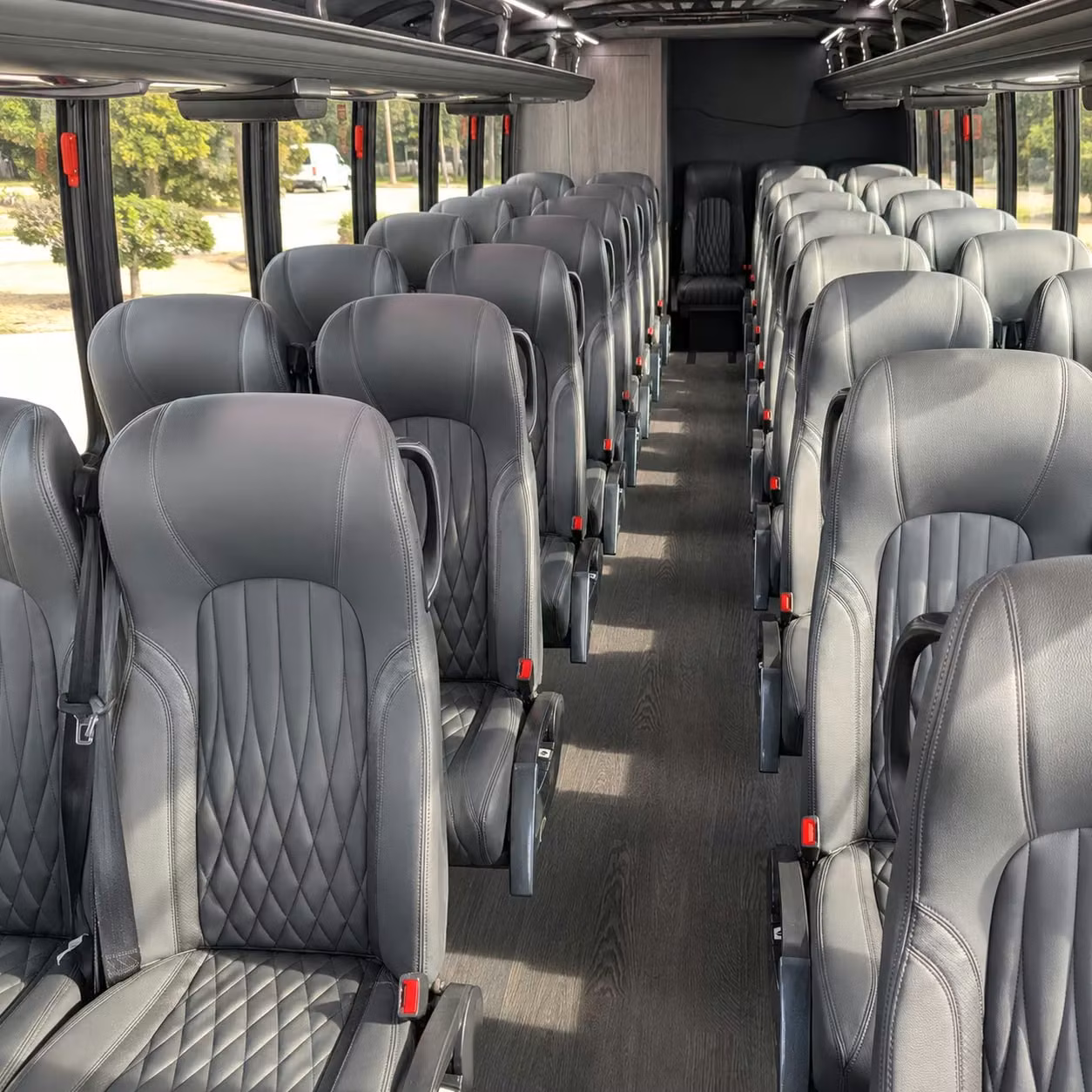 30 passenger minibus interior