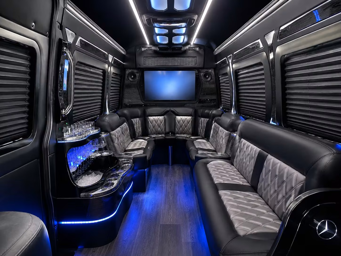 bus rental options for denton trips