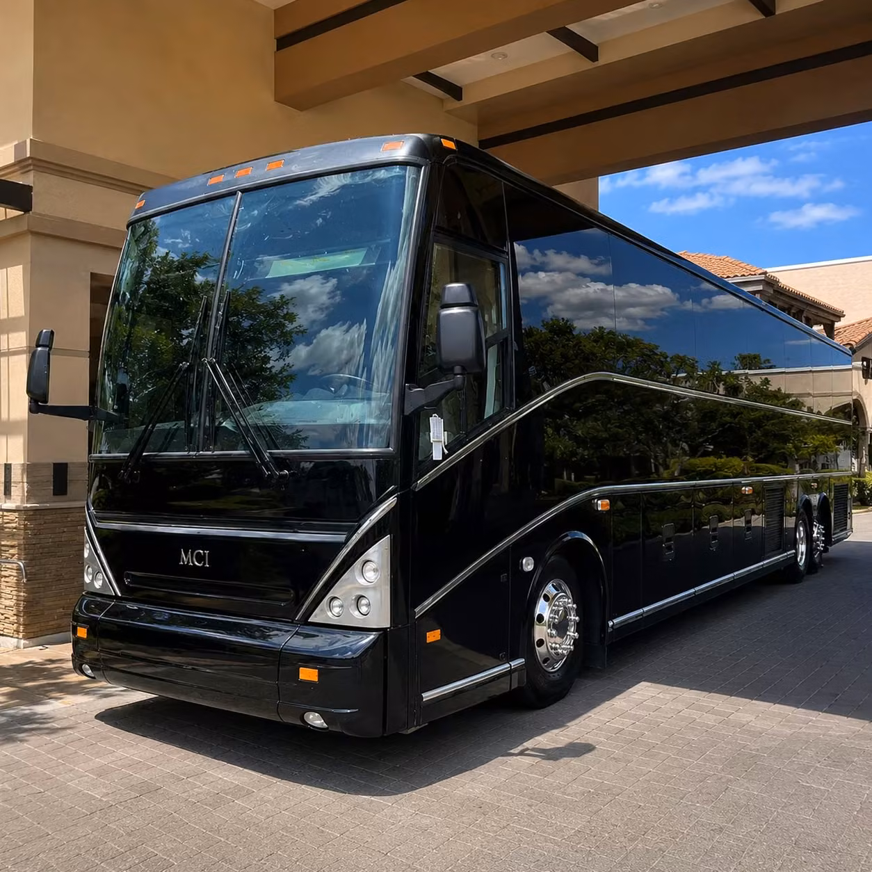 construction and workforce shuttle services around denton