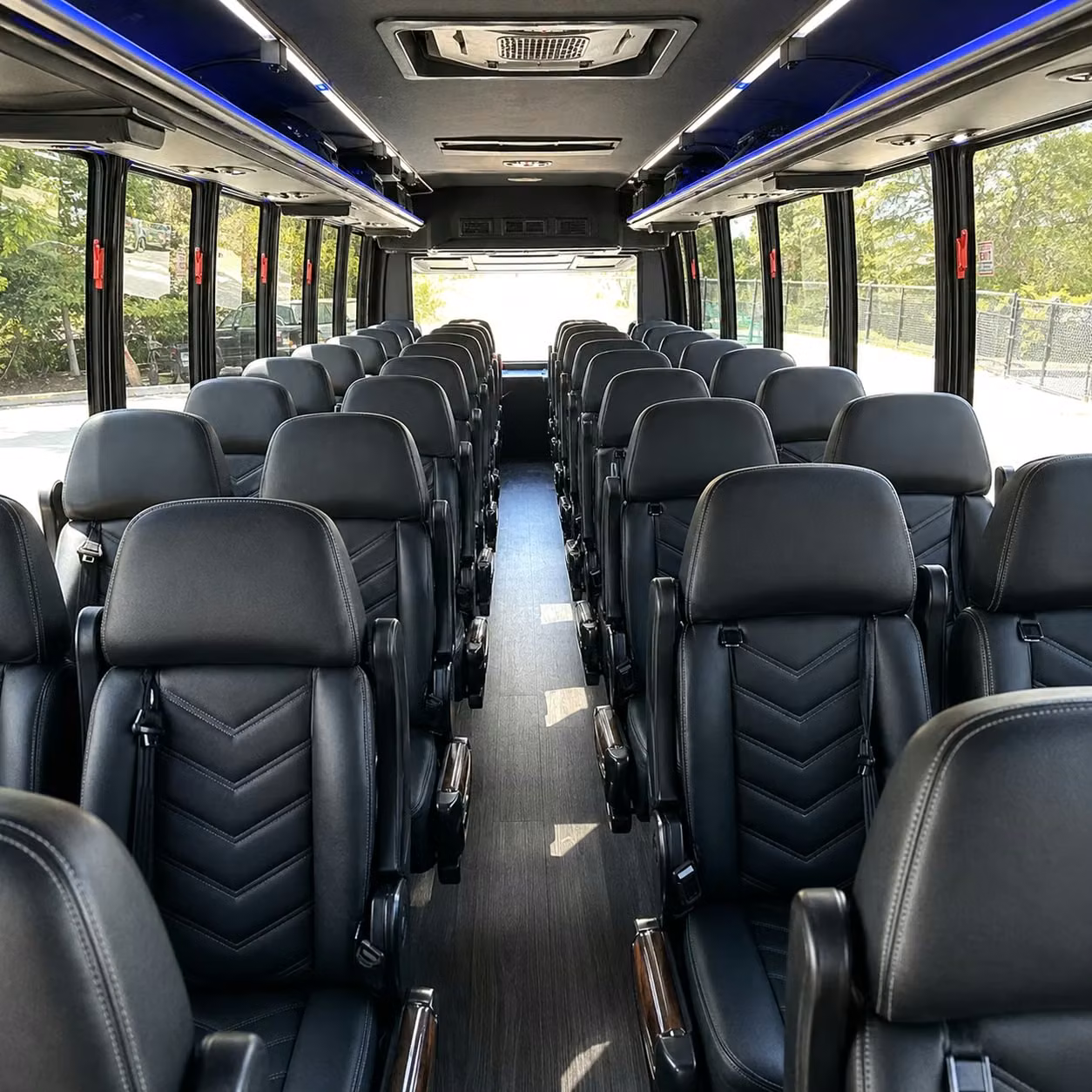 denton 18 passenger minibus rental
