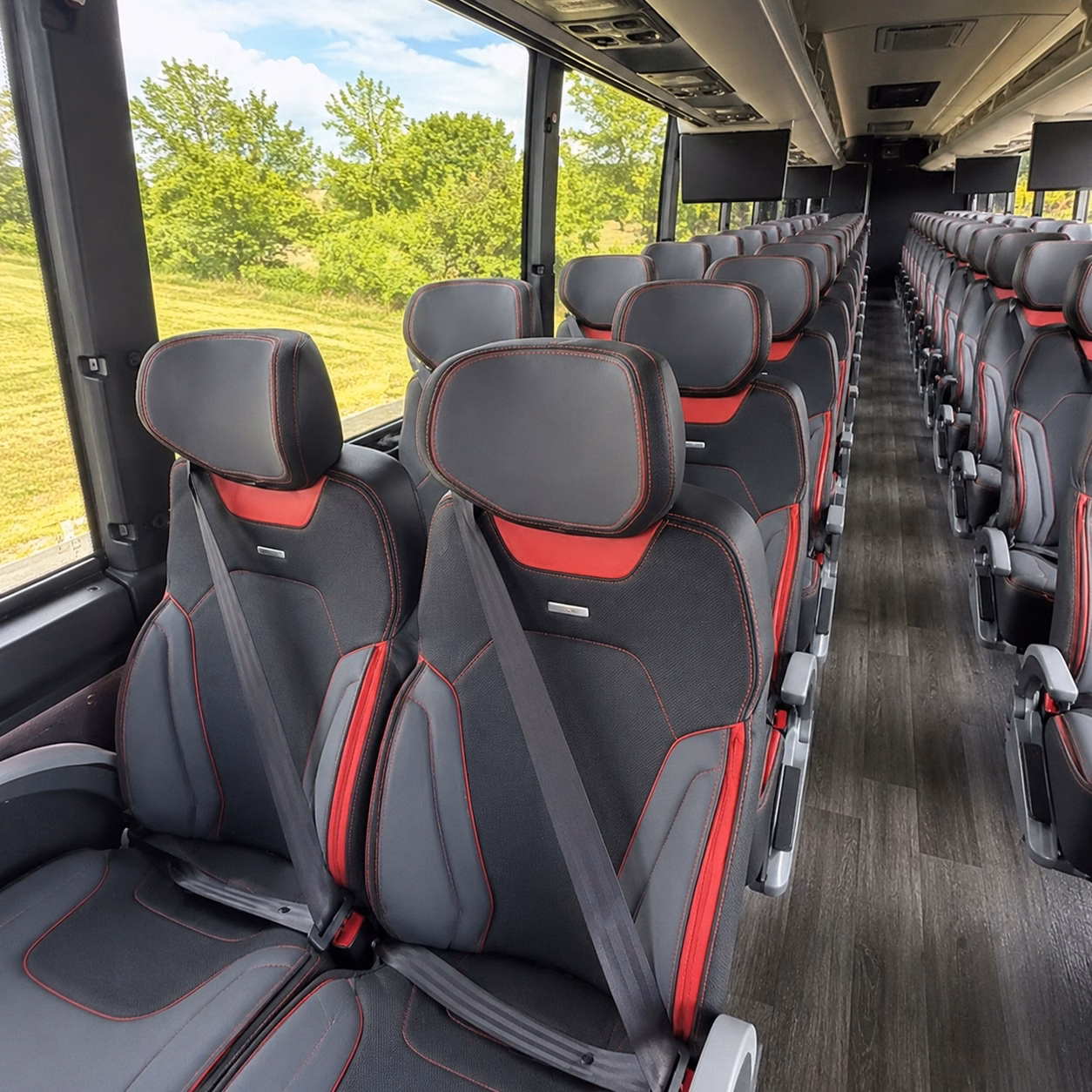 denton charter buses for university and campus corporate events