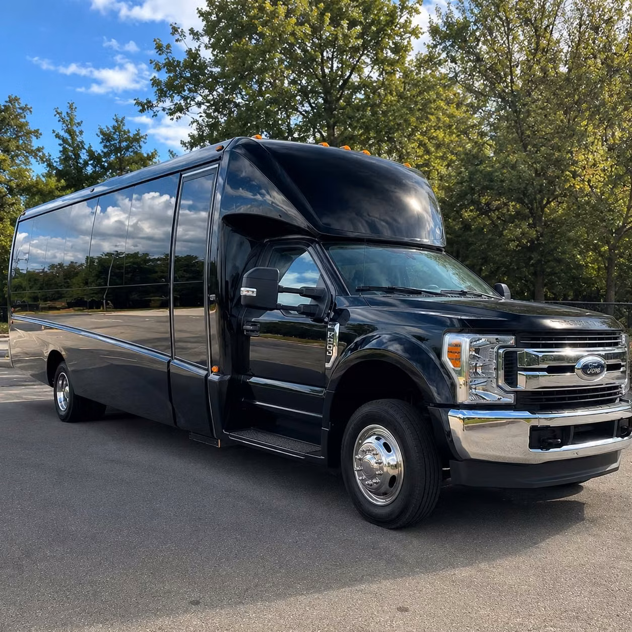 denton church groups love using minibuses for weekly shuttle service