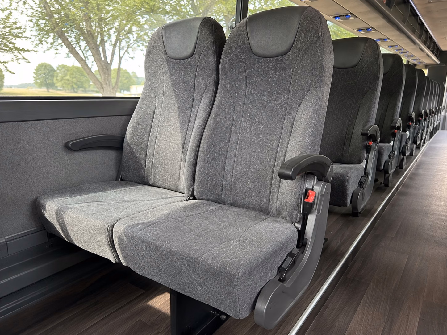 how bus type changes charter bus rental prices in denton texas