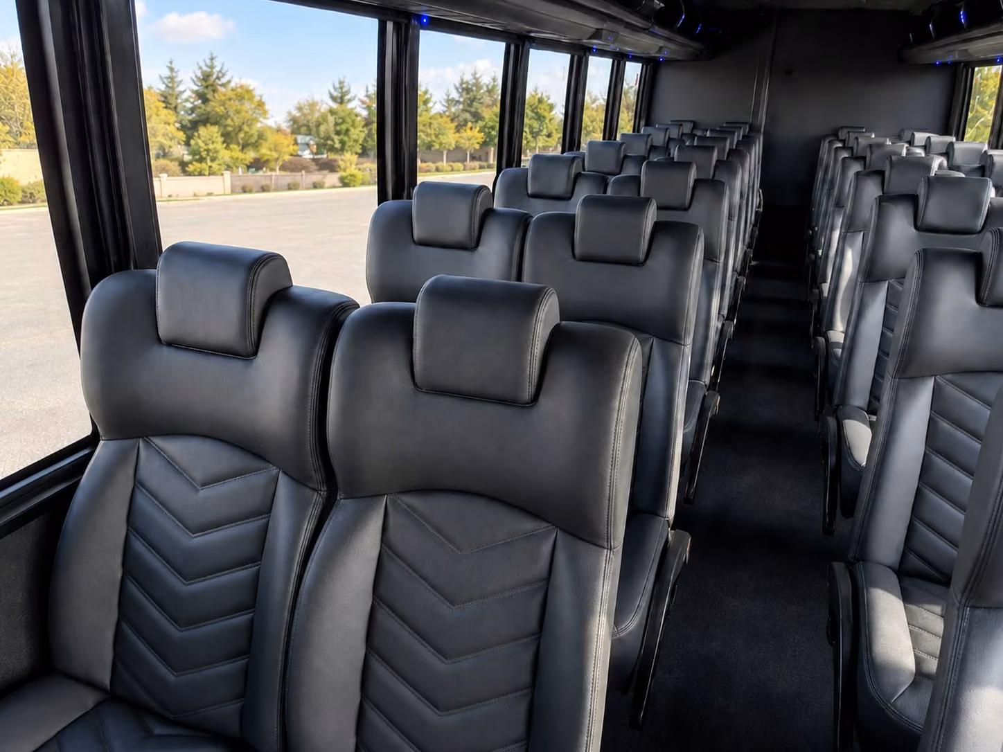 minibus rentals for denton bridal party and rehearsal dinner transportation